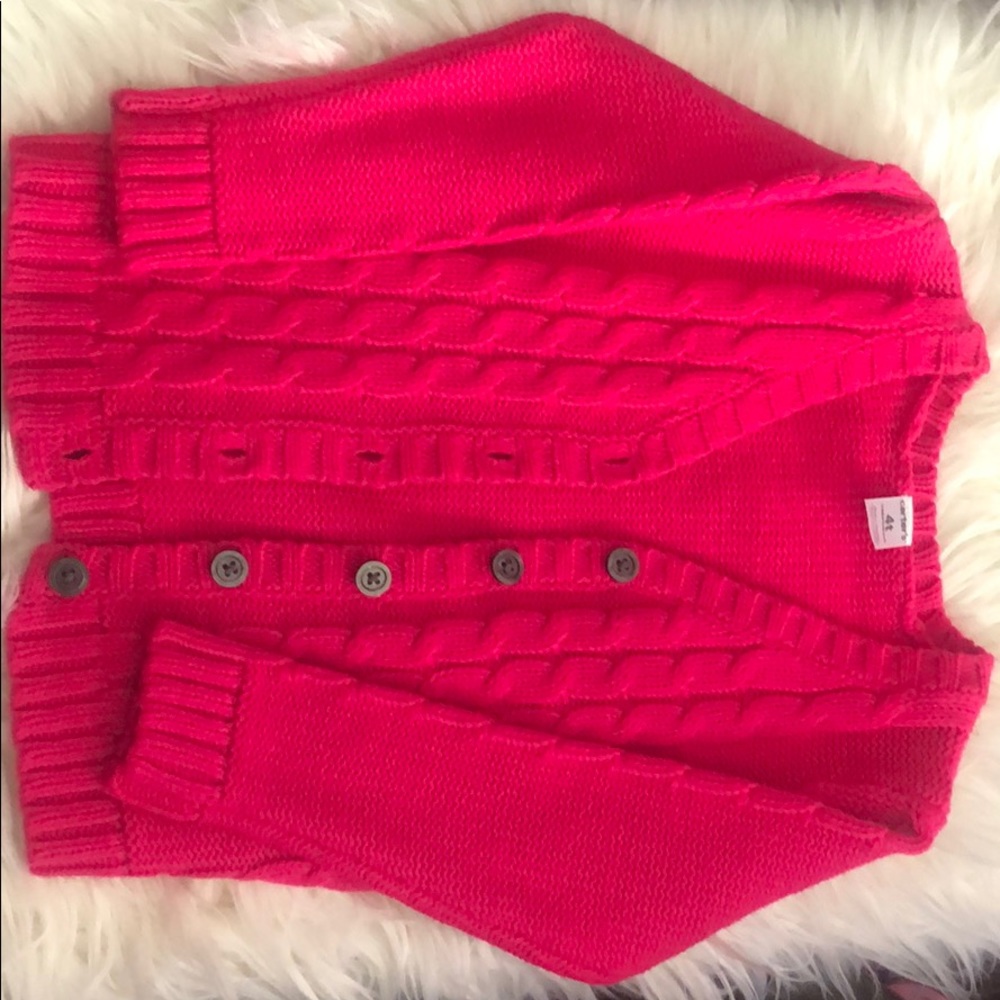 Hot pink sweater